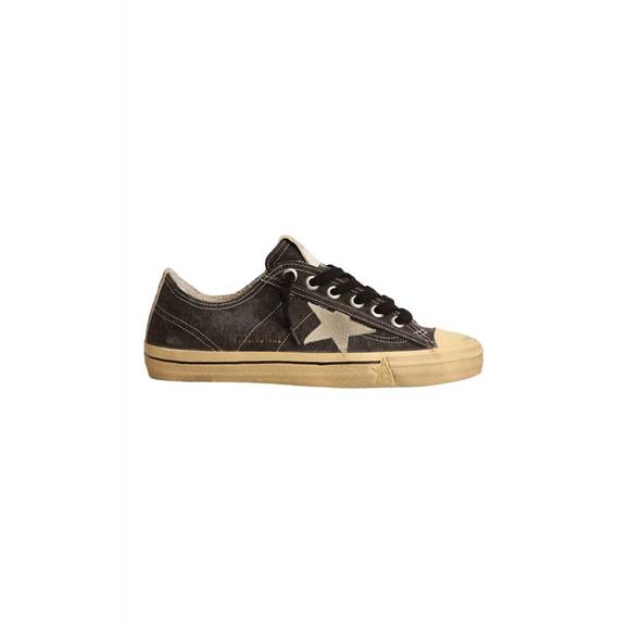 NEW GOLDEN GOOSE men's v-star 2 sneaker in black - Picture 1 of 3
